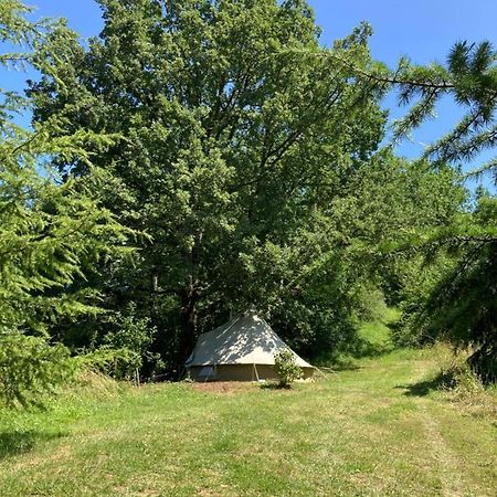 Tente Bivouac Option Bain Chauffee Au Bois Idrac-Respailles Kültér fotó