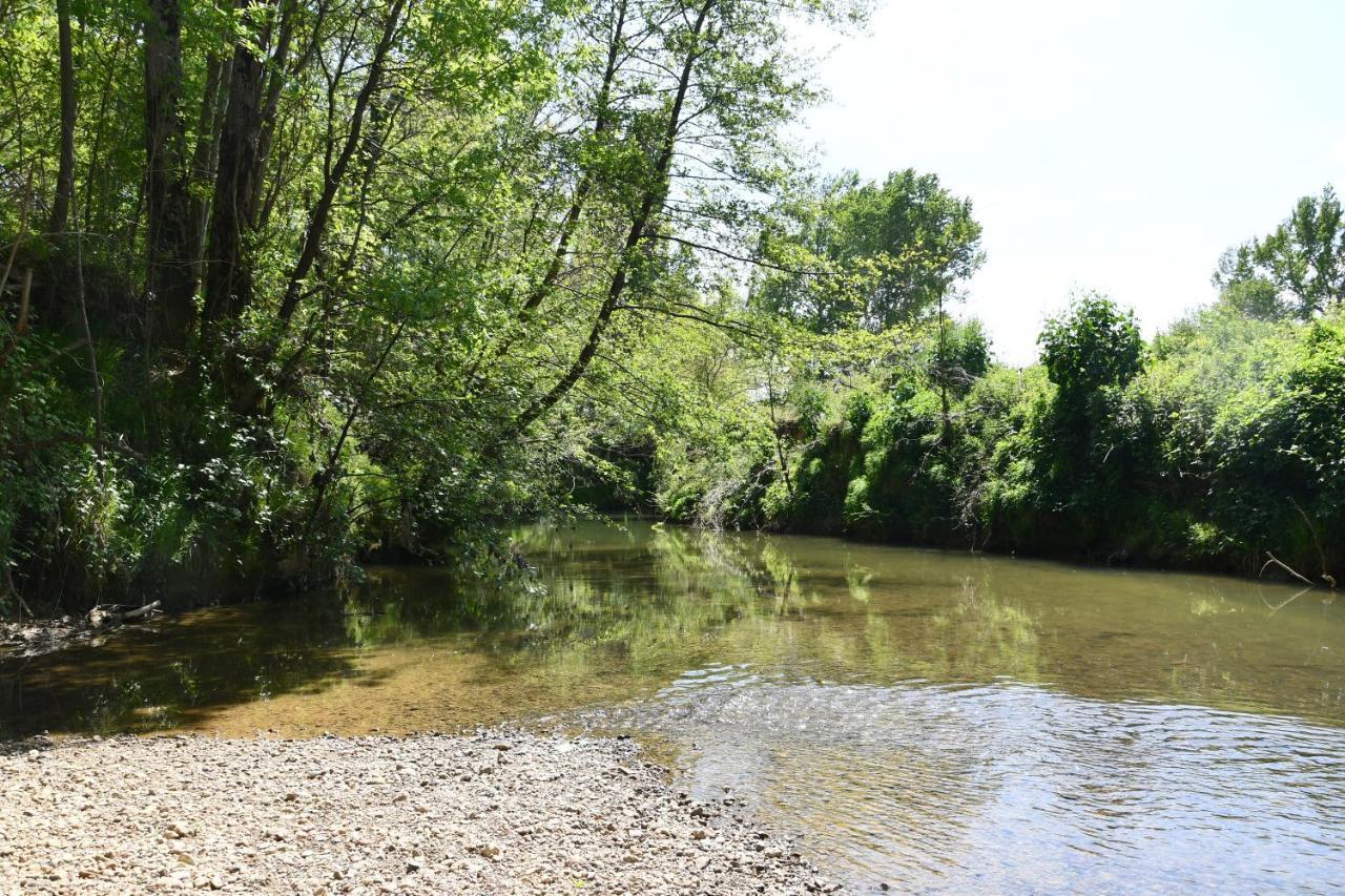 Tente Bivouac Option Bain Chauffee Au Bois Idrac-Respailles Kültér fotó