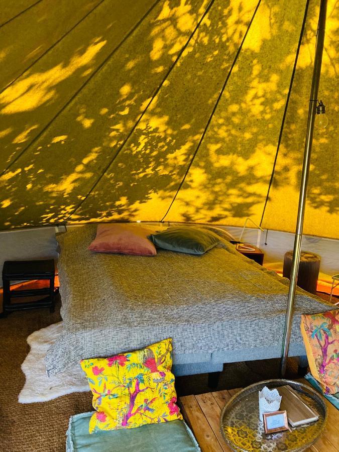 Tente Bivouac Option Bain Chauffee Au Bois Idrac-Respailles Kültér fotó