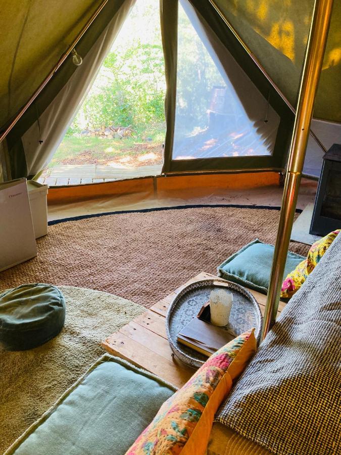 Tente Bivouac Option Bain Chauffee Au Bois Idrac-Respailles Kültér fotó