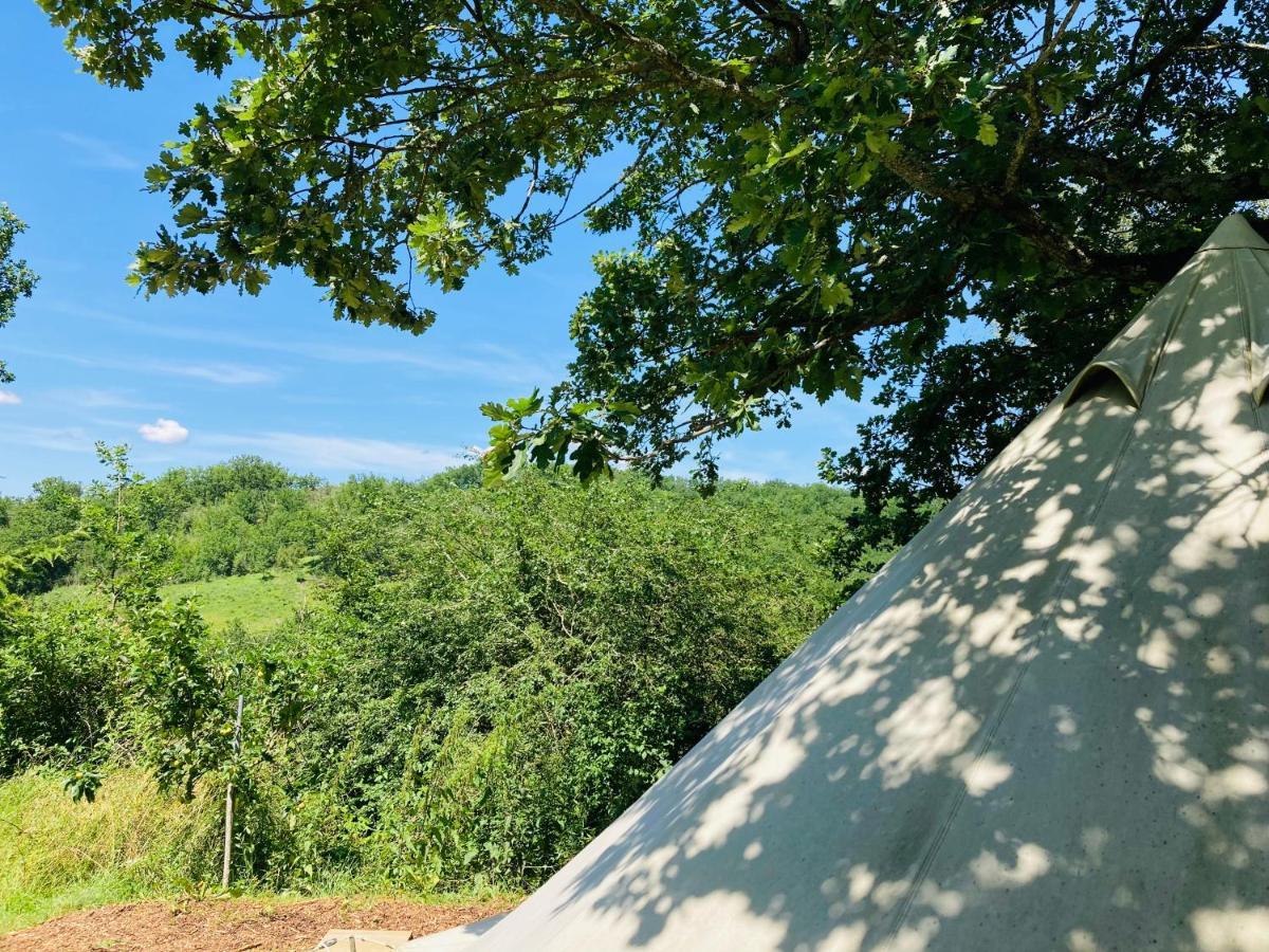 Tente Bivouac Option Bain Chauffee Au Bois Idrac-Respailles Kültér fotó